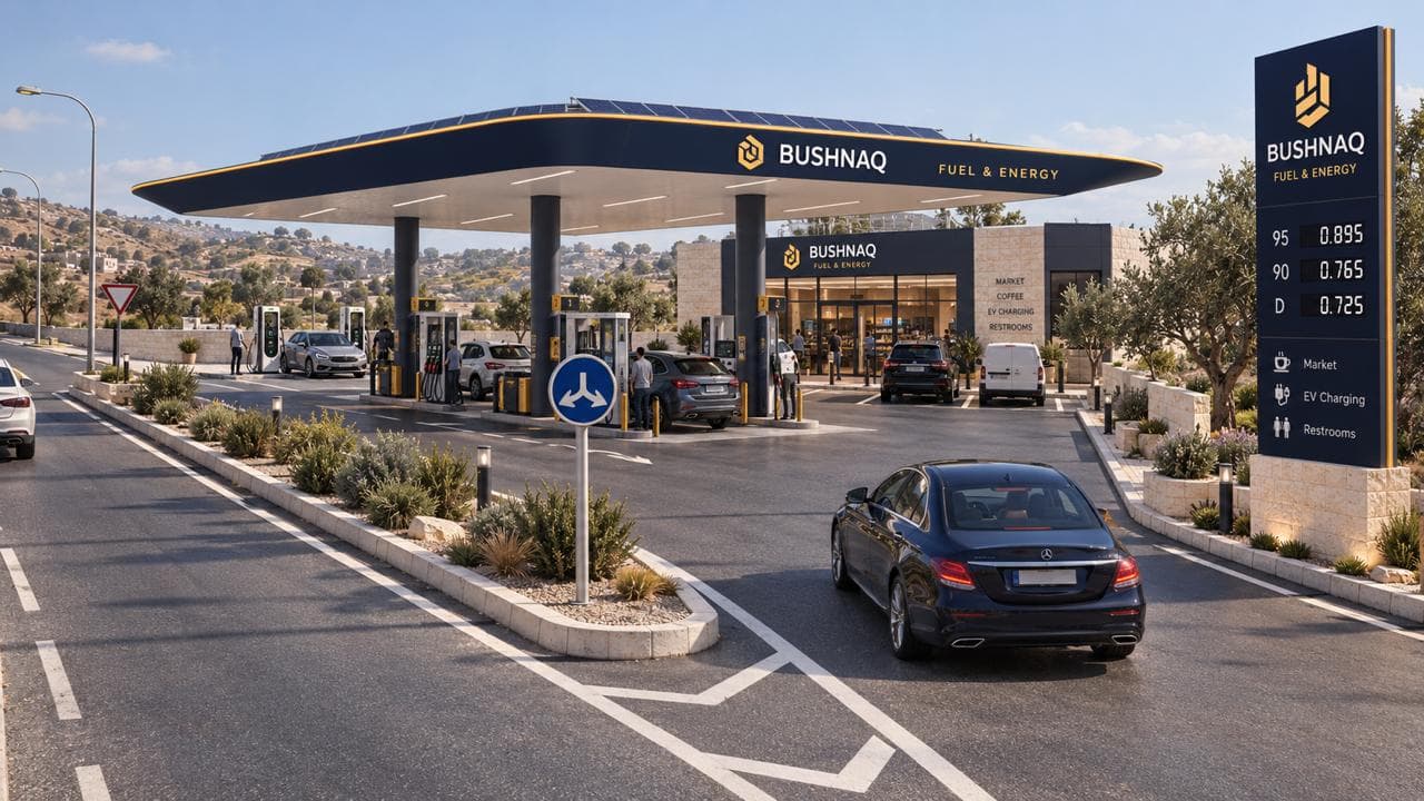 Landscaped entrance and solar canopy