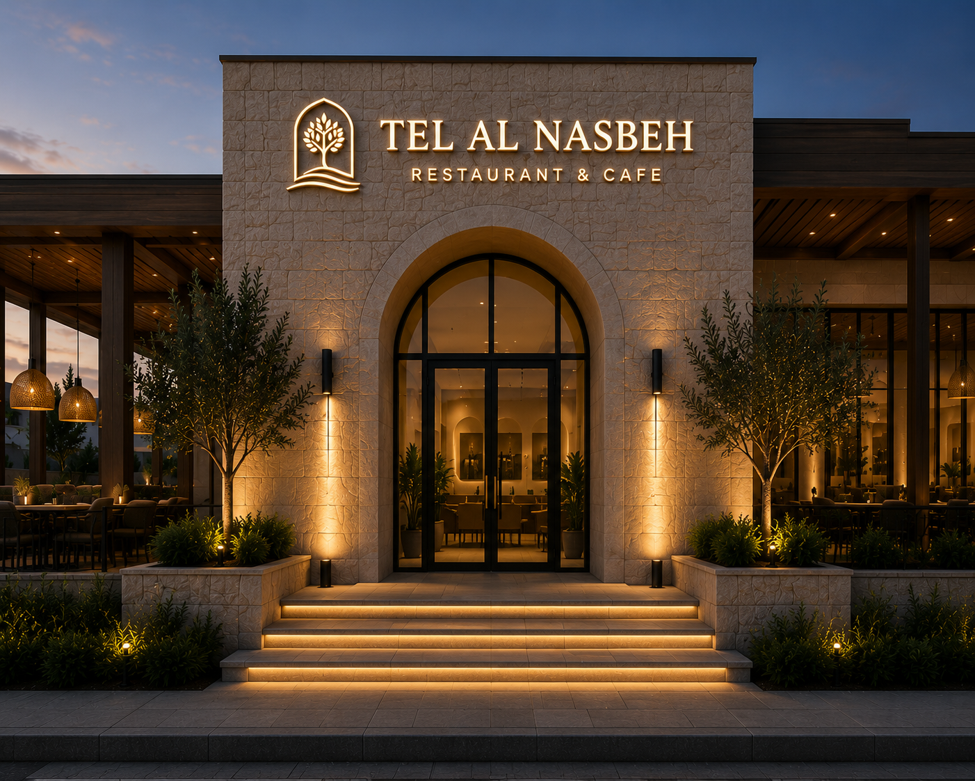 Tel Al Nasbeh restaurant exterior